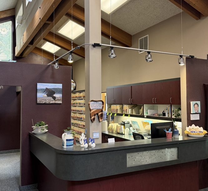 Riverfront Dental â reception and front desk